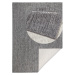 NORTHRUGS - Hanse Home koberce Kusový koberec Twin-Wendeteppiche 103097 grey cream – na ven i na