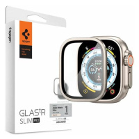 Ochranné sklo Spigen ALM Glas.Tr Slim Pro Apple Watch Ultra (49mm) Titanium (AGL06161)