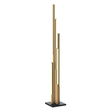 ZUMALINE ML4980-5-3BMT ELIOT stojací lampa černá-dřevo