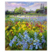 Timothy Easton - Obrazová reprodukce Hoeing Team and Iris Fields, 1993, (35 x 40 cm)