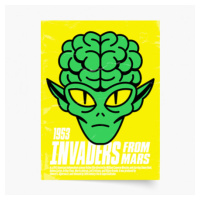 Plakát, Horror: Invaders from Mars, 50x70