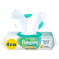 Pampers Harmonie New Baby vlhčené ubrousky 4x46 ks