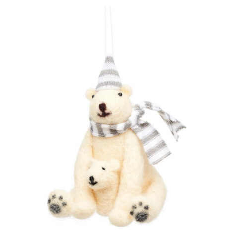 Vánoční figurka Polar Bear – Sass & Belle