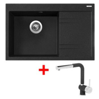 Sinks Rim 780 L Granblack + Mix 3 P GR