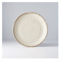 Made In Japan Mělký talíř s vysokým okrajem Fade 20 cm pískový