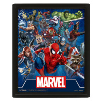 3D obraz Marvel