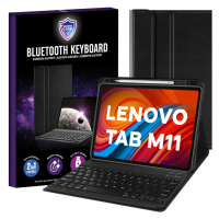 Pouzdro A Bluetooth Klávesnice Pro Lenovo Tab M11 11 TB330FU TB330XU Černá