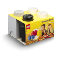 LEGO úložné boxy Multi-Pack 3 ks - černá, bílá, šedá