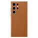 Samsung Leather Case Galaxy S23 Ultra, Camel