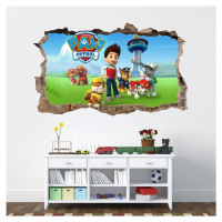 Nálepka na zeď Paw Patrol 47x77cm