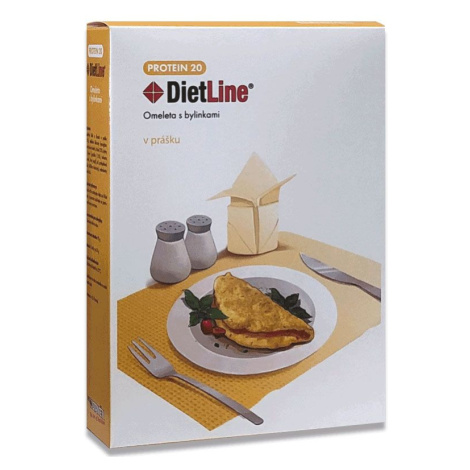 DietLine Protein 20 Omeleta s bylinkami 3x30 g