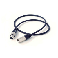 Light Impressions GLT XLR-kabel 3Pol Male/Female Neutrik Kabelsystem 1000 mm 819066