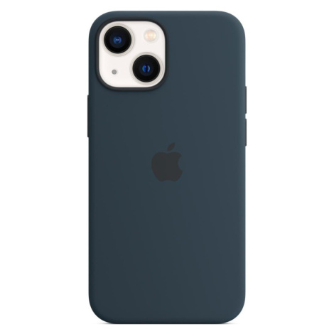 Apple silikonový kryt s MagSafe na iPhone 13 mini hlubokomořsky modrý