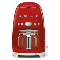 Kávovar na překapávanou kávu Smeg 50's style DCF02RDEU / 1050 W / 1,4 l / červená Varianta: ivi1