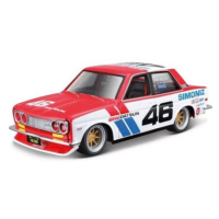 Maisto - Design Tokyo Mods - BRE Datsun 510, červeno-bílá s číslem 46, 1:24