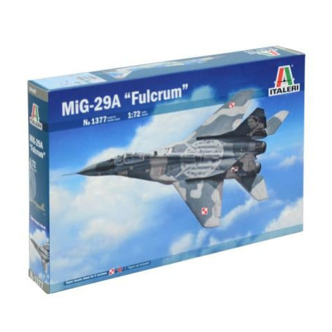 Model Kit letadlo 1377 - MIG29 "FULCRUM" (1:72) Italeri