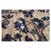 Alfa Carpets  Kusový koberec Flowers beige - 80x150 cm