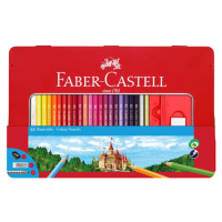 Pastelky Faber-Castell šestihranné, dárkový box - 48 barev