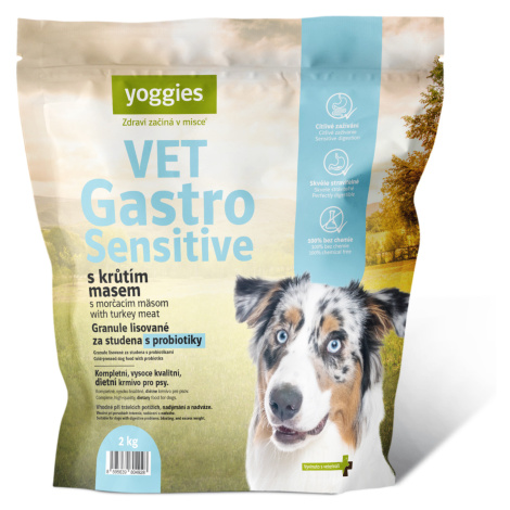 Yoggies Granule VET, Gastro sensitive s probiotiky 2kg