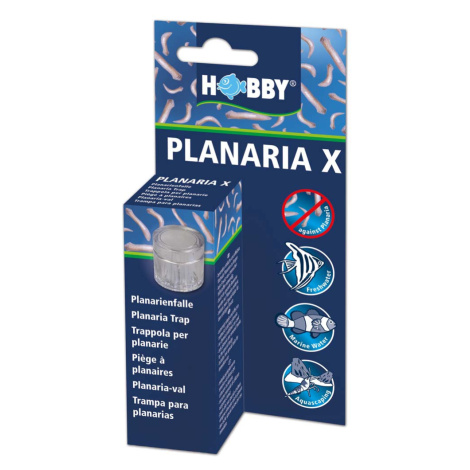 Hobby past na ploštěnky Planaria X s 2× nástrahou Hobby Aquaristik