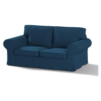 Dekoria Potah na pohovku IKEA Ektorp 2-místná rozkládací  NOVÝ MODEL 2012, Ocean blue mořská mod