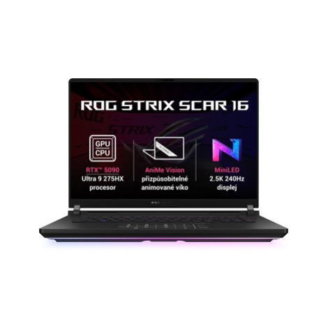 ASUS ROG Strix SCAR 16 G635LX-NEBULA022X Off Black