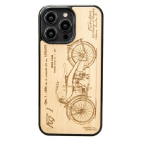 Pouzdro Bewood pro iPhone 15 Pro Max Harley Patent Aniegre