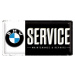 Plechová cedule BMW - Service, 50 x 25 cm