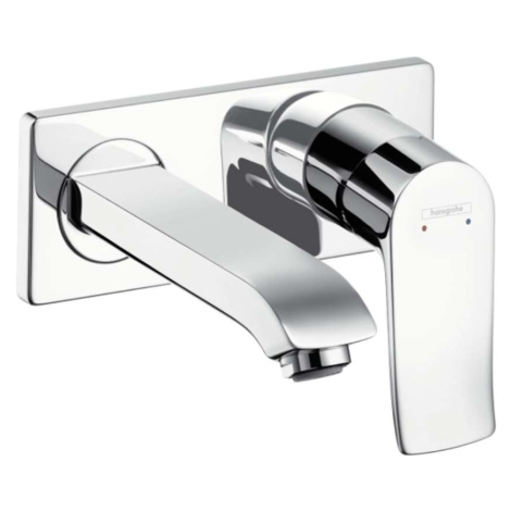 Hansgrohe Metris New - Umyvadlová páková baterie LowFlow 3,5 l/min pod omítku, chrom 31251000