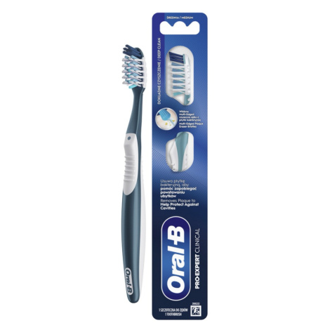 Oral-B Cross Action PRO Expert Clinical Medium manuální zubní kartáček 1 ks