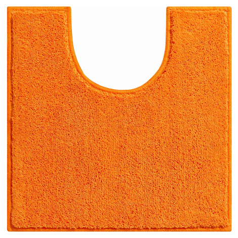 GRUND Koupelnová předložka ROMAN oranžová Rozměr: 50x50 cm s výřezem pro WC