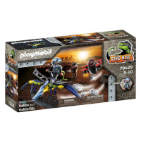 Playmobil 70628 pteranodon útok ze vzduchu