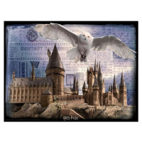 HM Studio 3D puzzle Harry Potter Bradavice a Hedvika 300 ks