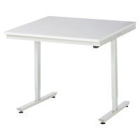 RAU Psací stůl s elektrickým přestavováním výšky, melaminová deska, nosnost 150 kg, š x h 1000 x
