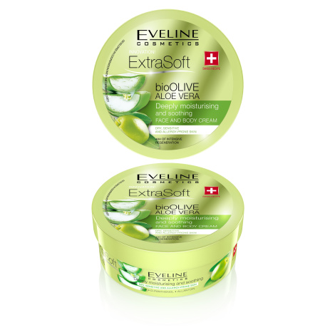 Eveline Extra Soft Olive&Aloe Vera hydratační a zklidňující krém 175 ml