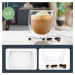 Bambuswald Sklenice na kávu, 240 ml, termosklenice, ruční výroba, borosilikátové sklo