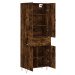 vidaXL Skříň highboard kouřový dub 69,5 x 34 x 180 cm kompozitní dřevo