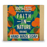 Faith in Nature Rostlinné tuhé mýdlo Pomeranč 105 g