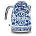 Rychlovarná konvice Smeg 50's Style Dolce & Gabbana KLF03DGBEU / 2400 W / 1,7 l / série Blu Medi