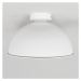 Stropní lampa bílá se stříbrem 30 cm - Magna Basic