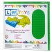 LW Toys Velká podložka na stavění 50x50 bodů zelená