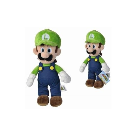 Plyšová figurka Super Mario Luigi, 30 cm Simba