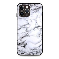 TopQ Kryt LUXURY iPhone 15 Pro pevný Marble White 111295