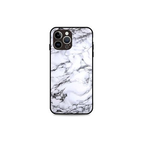 TopQ Kryt LUXURY iPhone 15 Pro pevný Marble White 111295