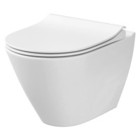 Wc s prkénkem softclose závěsné Cersanit City zadní odpad K701-104-ECO