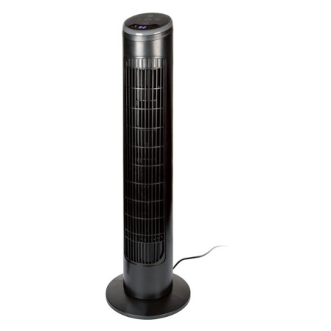 SILVERCREST® Sloupový ventilátor s LED displejem a dálkovým ovládáním STVL 50 A1 (černá)