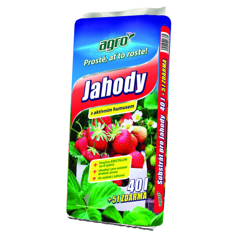 AGRO CS AGRO Substrát pro jahody 40 l + 5 l