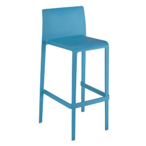 PEDRALI - Vysoká barová židle VOLT 678 DS - modrá