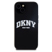 DKNY Liquid Silicone Arch Logo MagSafe kryt iPhone 15 černý