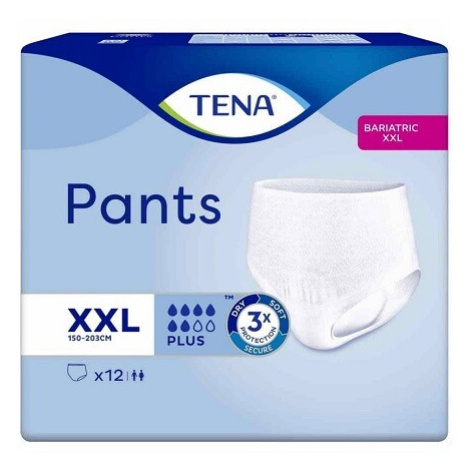 TENA PANTS BARIATRIC PLUS XXL KALHOTKY ABSORPČNÍ NATAHOVACÍ, BOKY 150-203CM, 144